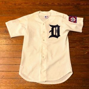 Vintage Majestic Dizzy Dean Detroit mesh baseball jersey